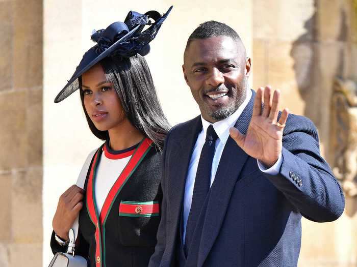 Actor and musician Idris Elba was the DJ at the couple