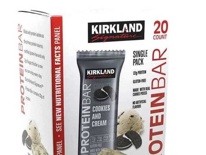 As for granola and snack bars, the Kirkland Signature protein bars are a great choice at Costco.