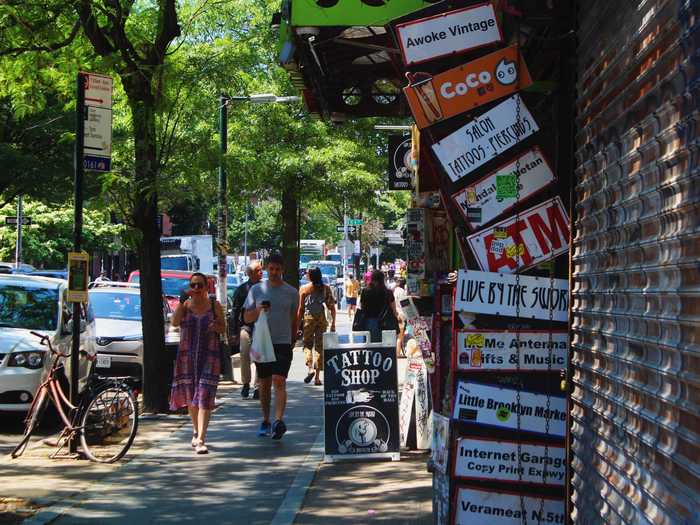 Williamsburg has become a destination for people from all over the New York City area to shop, dine out, and enjoy the local nightlife attractions.