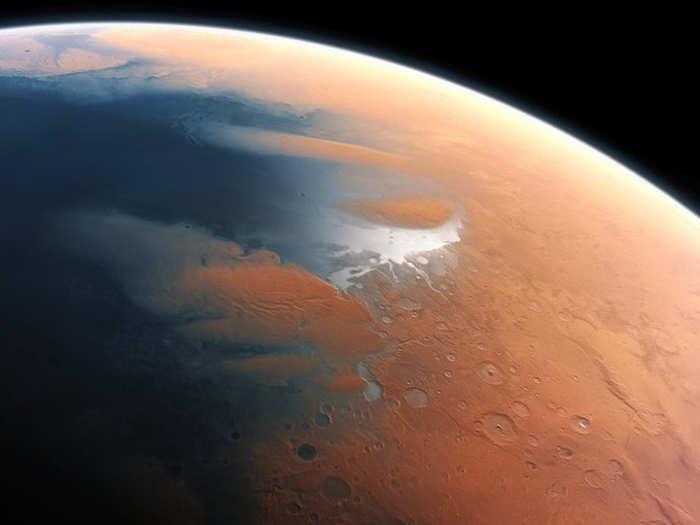 Most of Mars’ water may be trapped under the surface, rather than having escaped into space