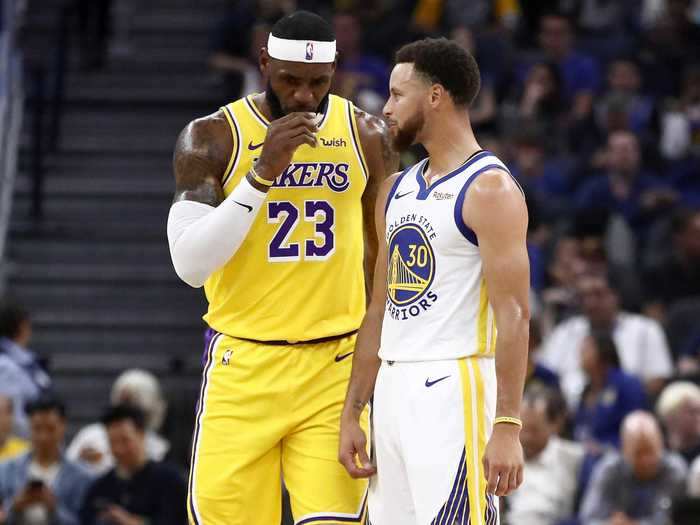 Marcus Thompson, who had previously reported on the strains in the relationship, said the friendliness between Curry and James at the All-Star Game ran counter to their recent interactions.