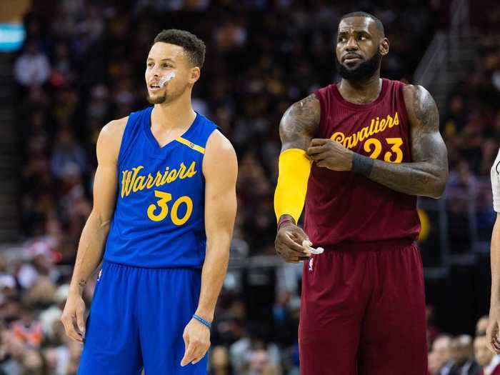 The rivalry heated up the next season. When the Warriors were preparing to visit the Cavs, Curry said he hoped the visitor