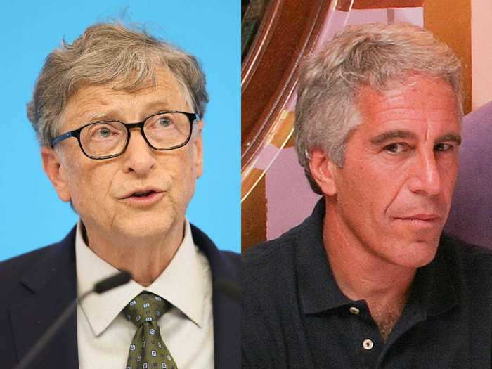 2011: Gates continued to spend time with Jeffrey Epstein years after his sex-crime conviction.