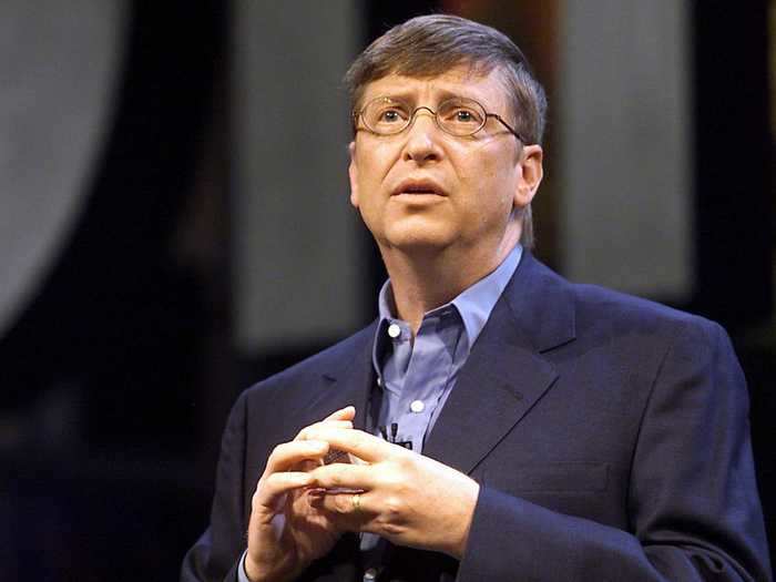 2000: Gates had an intimate relationship with a Microsoft employee while married to French Gates.