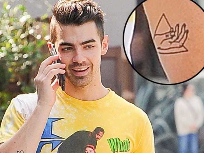 In early 2016, Joe got a tattoo of a female