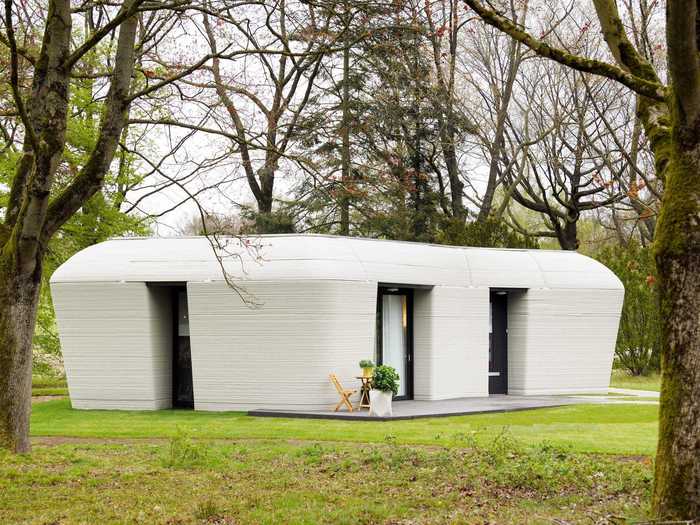 The home is also full of large windows for more natural light.