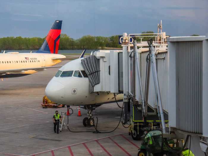 Then it was time to head to New York and an Airbus A320 narrow-body aircraft was operating the flight. I was also upgraded to first class on this leg but wasn