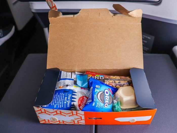 Snacks are back on Delta Air Lines.