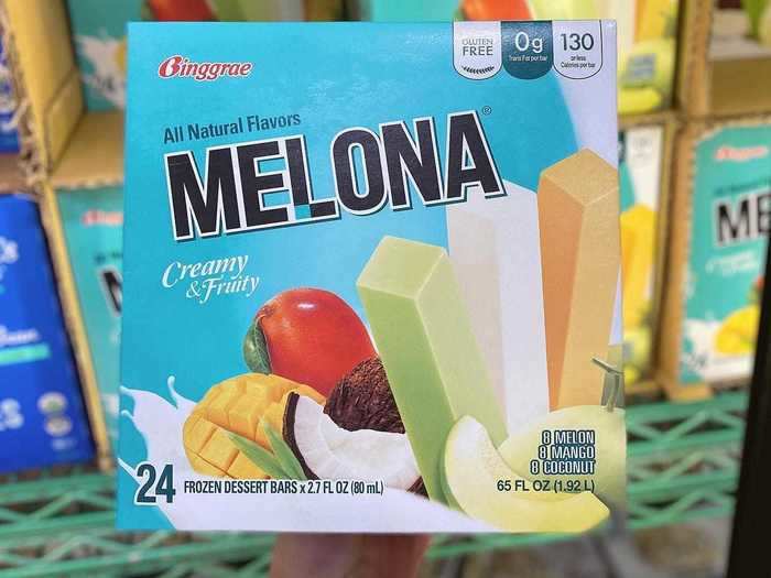 Melona creamy fruit bars are one of my all-time favorite Costco finds.