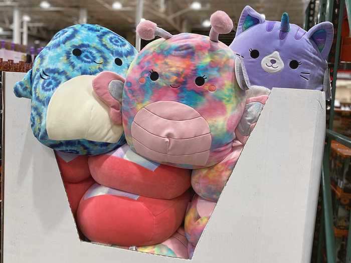 Adorable Squishmallows are perfect for kids or adults.