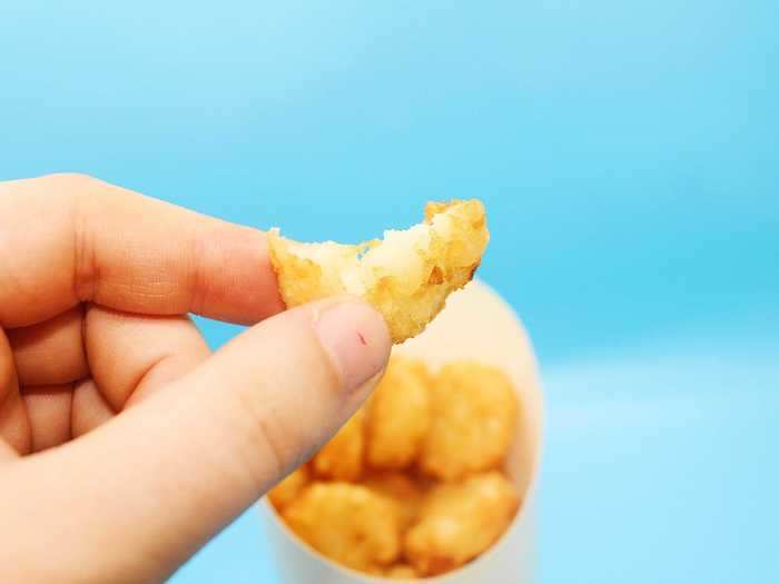 I enjoyed the hash browns from Burger King - I thought they were fluffy on the inside and perfectly crispy on the outside.