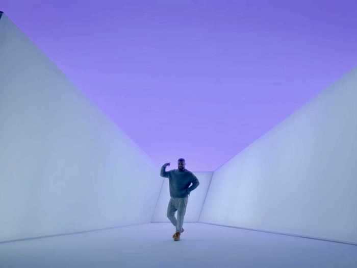 The "Hotline Bling" music video was released in October of 2015 - and would go on to rack up over one billion views.