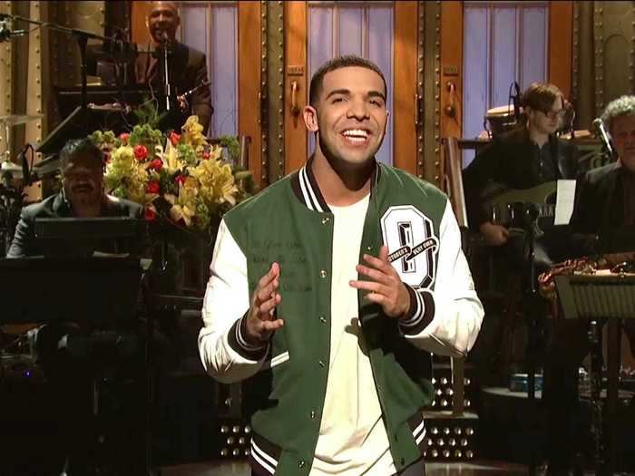 Drake hosted "Saturday Night Live" for the first time on January 18, 2014, and also served as the musical guest.