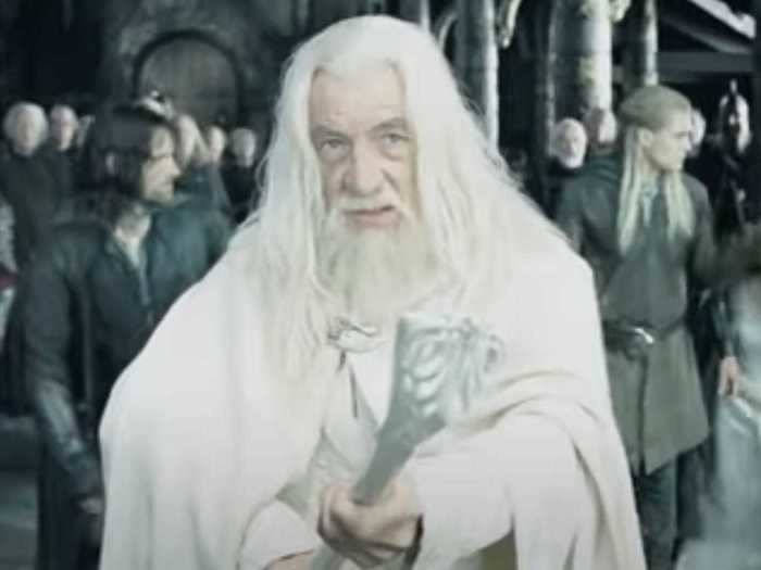 He returned as Gandalf in "The Lord of the Rings: The Two Towers" (2002).