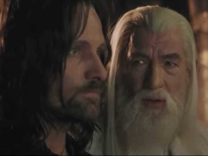 He appeared again as Gandalf in "The Lord of the Rings: The Return of the King" (2003).