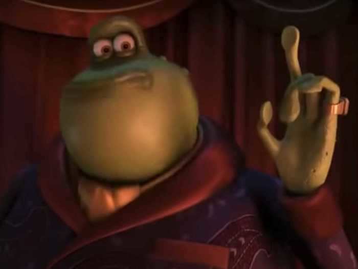 He voiced the Toad in "Flushed Away" (2006).