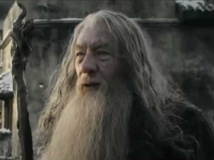 He was Gandalf in "The Hobbit: The Battle of the Five Armies" (2014).