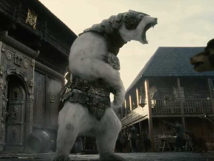 The actor voiced Iorek Byrnison in "The Golden Compass" (2007).