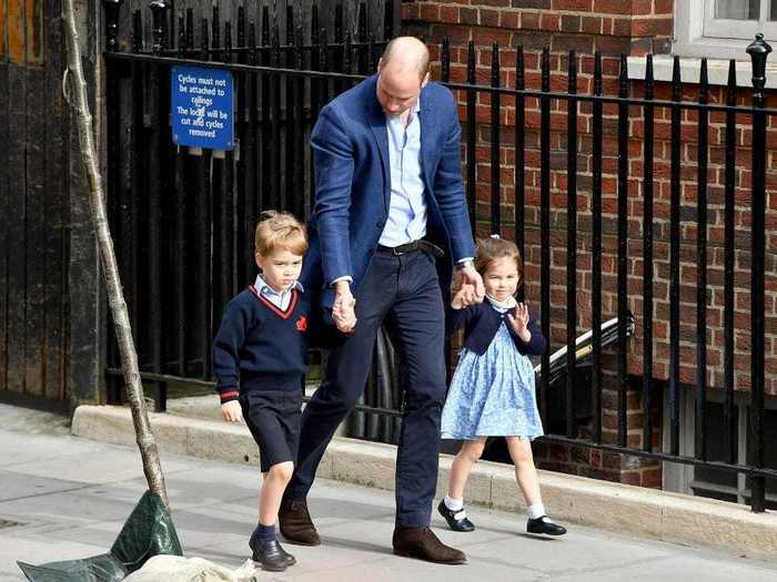 When Princess Charlotte came around, he began watching YouTube tutorials to figure out how to style her hair.