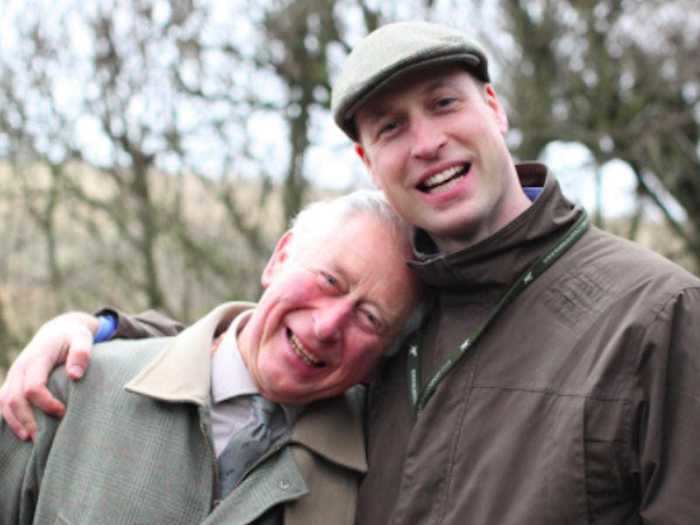 Kate Middleton captured a candid shot of Prince Charles and Prince William for Father