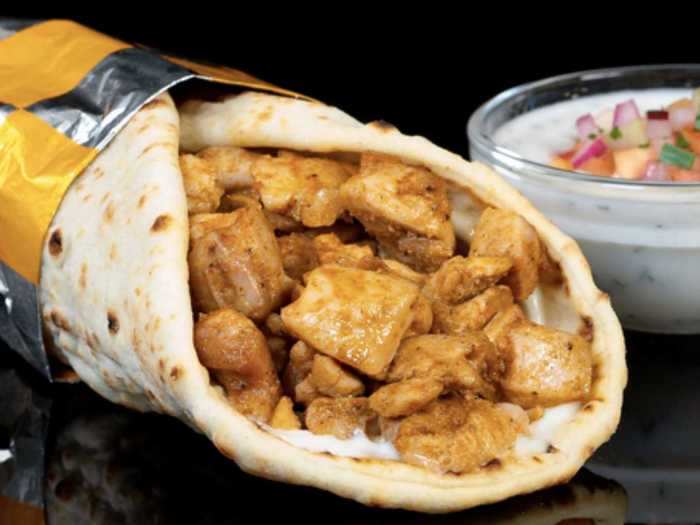 The Shawarma Palace cart will let you live out a moment from the end of 2012