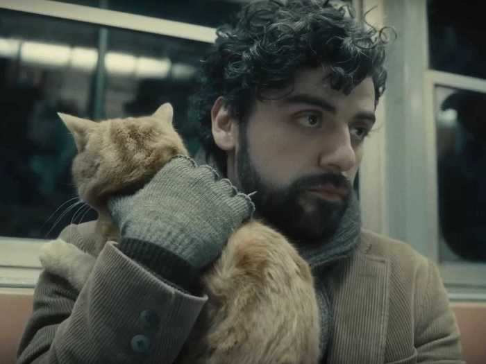 Isaac and Adam Driver were both in the dark comedy "Inside Llewyn Davis" (2013).