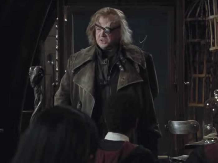 Alastor Moody has a very distinct look from his first appearance.