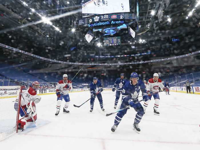 While American fans are back in arenas, Canadian hockey fans have had to wait to get the chance to see their favorite teams in action.