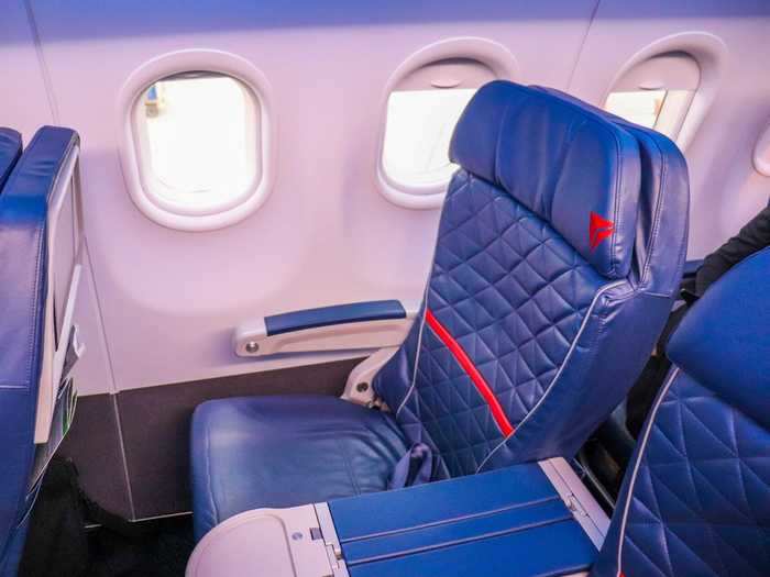 These seats were nothing like the modern lie-flat seats on the Boeing 767, but they were as comfortable as they looked.