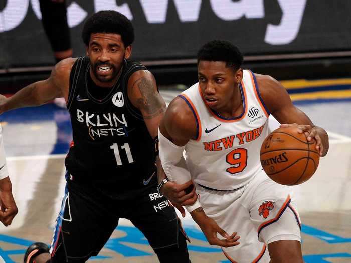 New York Knicks vs. Brooklyn Nets - A media capital