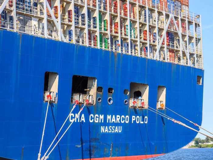 The CMA CGM Marco Polo is considered a "New Panamax" ship since it