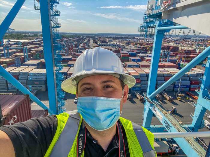 I went behind the scenes in the controlled chaos of the Port of New York and New Jersey. Here