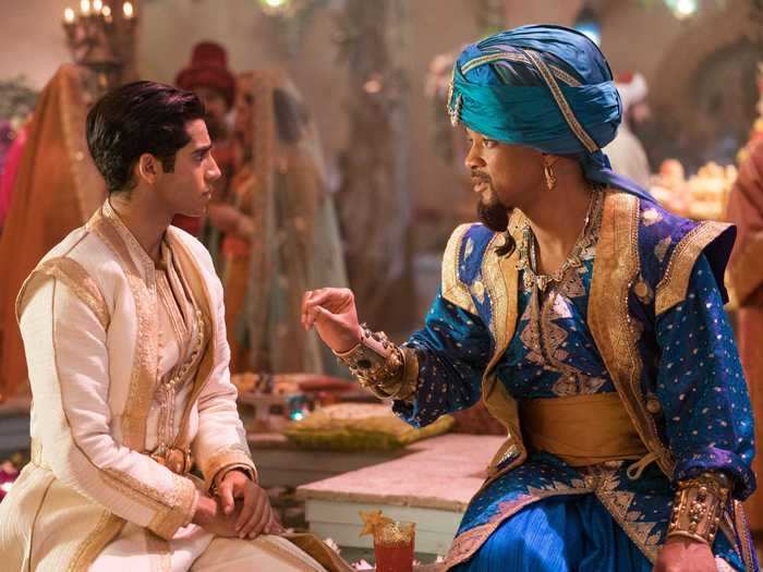 10. Will Smith starred as the Genie in the live-action remake of "Aladdin," which fans and critics applauded for giving Jasmine a larger role.