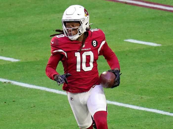 Arizona Cardinals: DeAndre Hopkins - $27.25 million