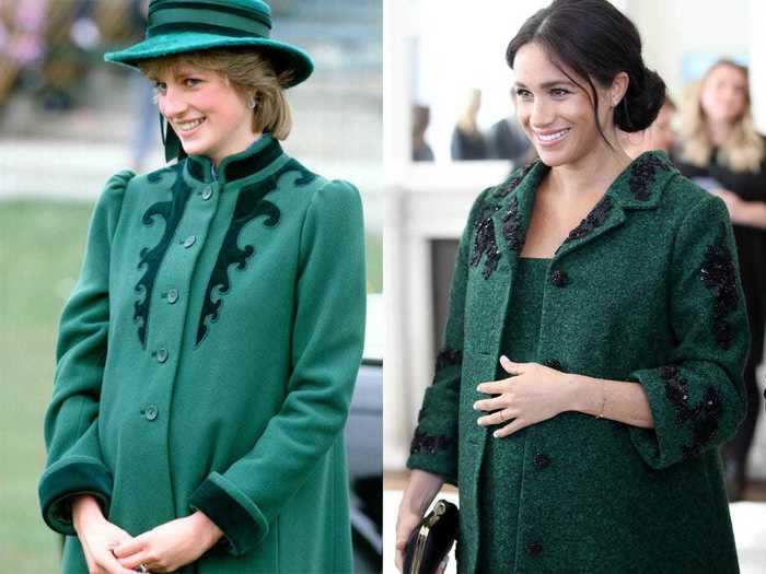 Markle seemingly copied one of Princess Diana