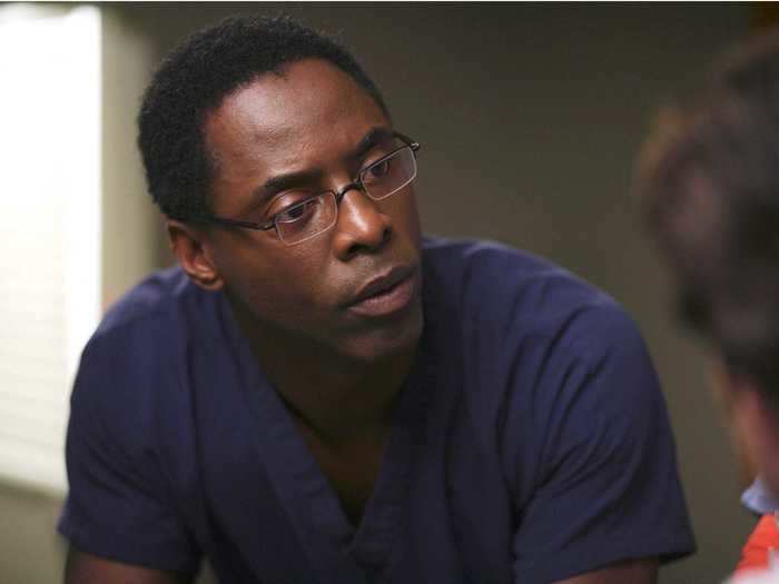 Isaiah Washington played the head of cardio, Dr. Preston Burke.