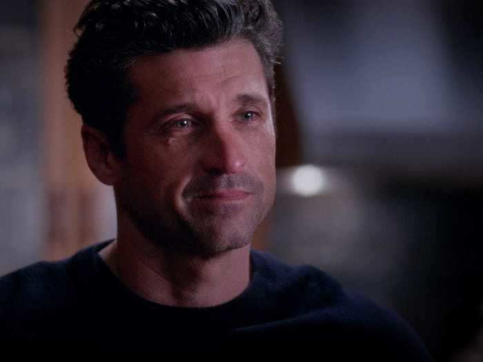 Patrick Dempsey starred as Dr. Derek Shepherd, aka McDreamy.