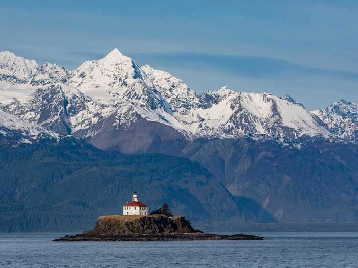Eldred Rock Lighthouse is the oldest original lighthouse in Alaska.
