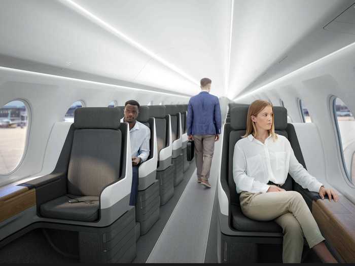 Up to 88 passengers will fly in Overture in a 1-1 all-business class configuration.