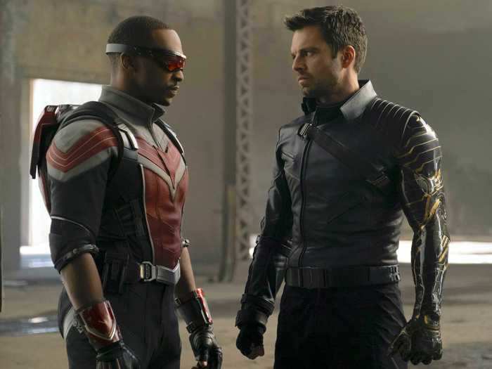 8. "The Falcon and the Winter Soldier" (Disney+)