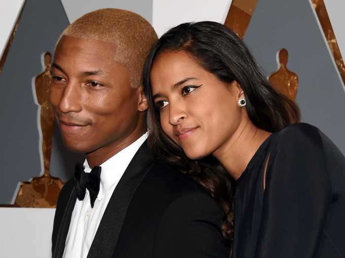 BONUS: Pharrell Williams and wife Helen Lasichanh welcomed triplets on January 31, 2017.