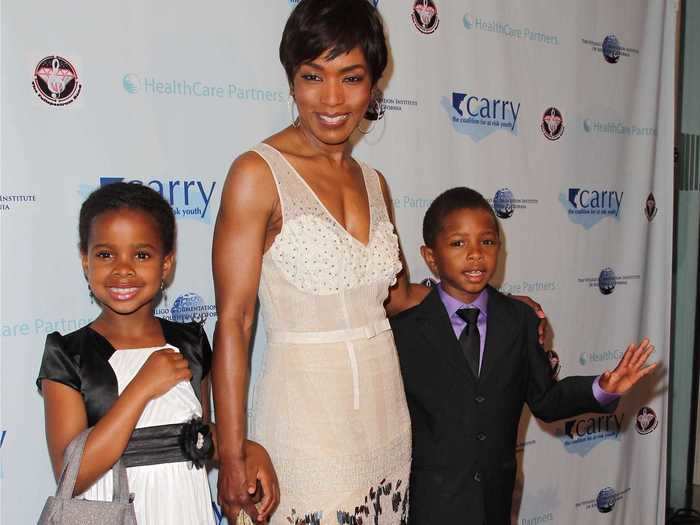 Angela Basset and Courtney B. Vance are parents to 15-year-old twins Bronwyn and Slater.