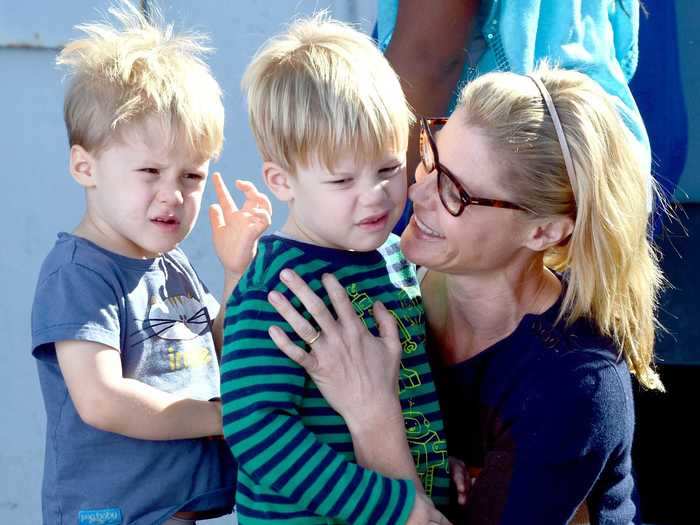 Julie Bowen auditioned for "Modern Family" while pregnant with her twin sons, John and Gustav, now 12 years old.