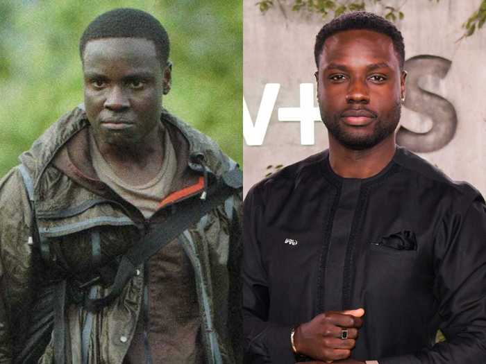 Dayo Okeniyi played District 11 tribute Thresh, who goes out a hero.