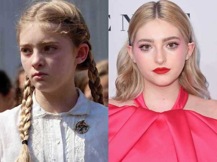 Willow Shields played Katniss