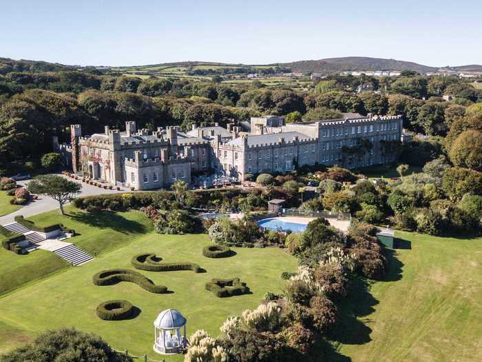 The Bidens and other G7 world leaders are residing in an 18th-century castle for the summit.