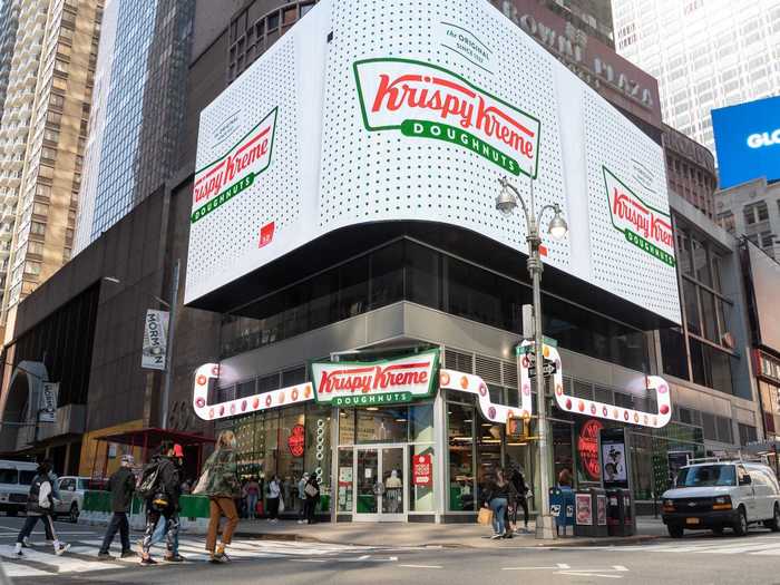 Krispy Kreme continues to expand today.