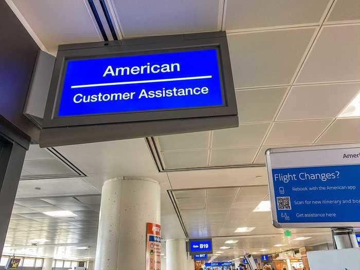 When I landed in Phoenix, a day ahead of schedule, I went straight to the American Airlines customer service counter and tried to request a ride to my familial home that