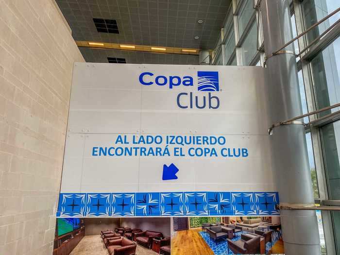 I explored the hidden crevasses of the airport and was disappointed to see the Copa Airlines did not name its airport lounge the "Copacabana."