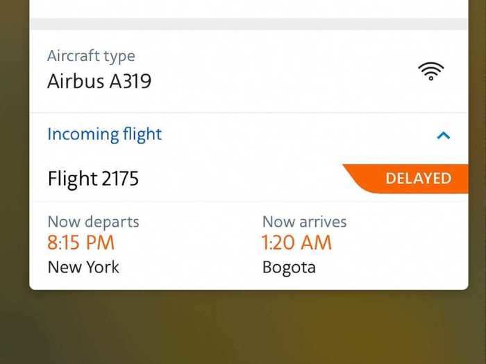 The only problem was that the flight was eight hours away and the inbound flight was also delayed. American, however, had failed to update the departure time to reflect that.